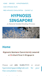 Mobile Screenshot of hypnosissingapore.com